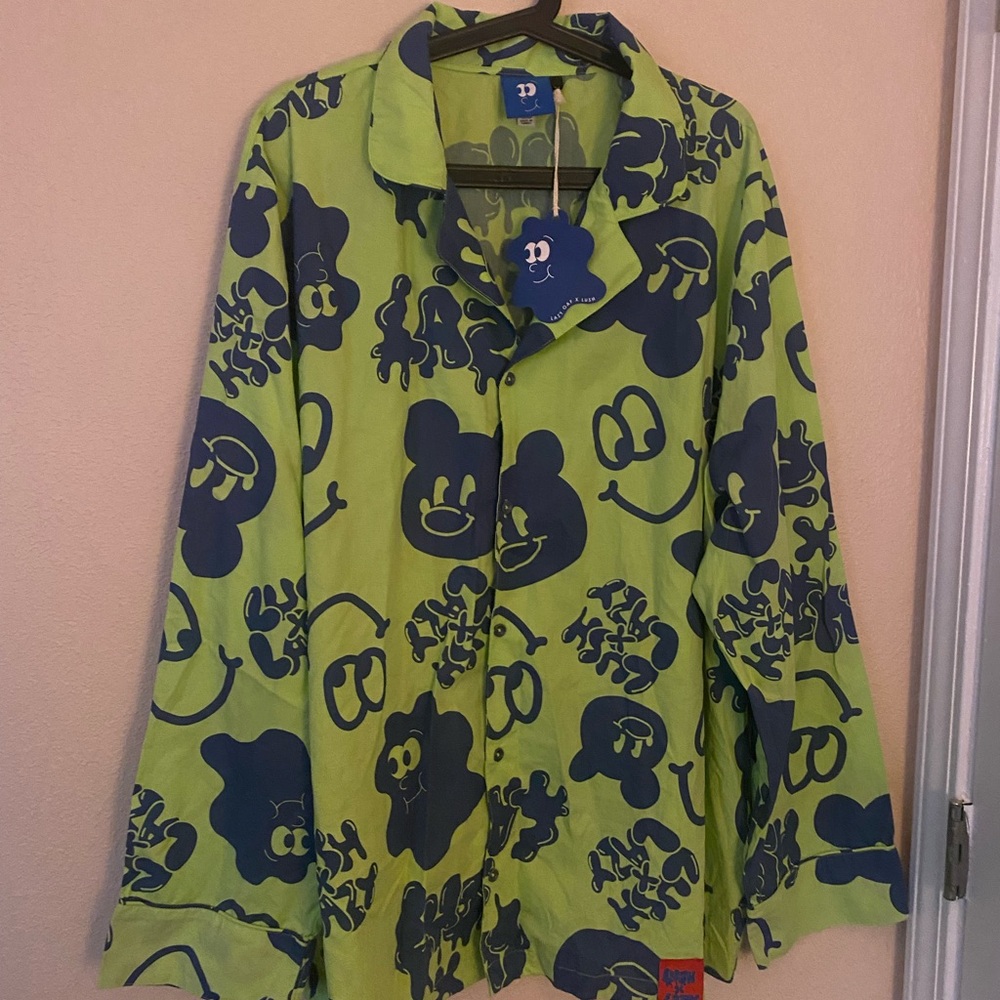Lush x Lazy Oaf Pajama Top